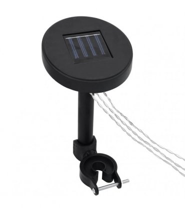 vidaXL Gazebo LED String Lights with Solar Panel