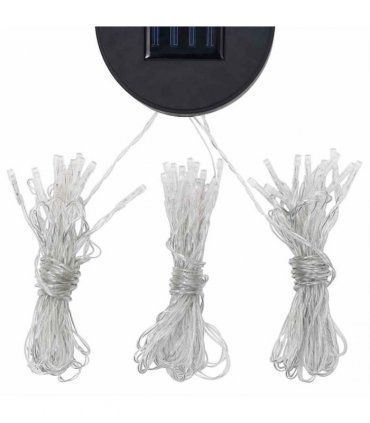 vidaXL Gazebo LED String Lights with Solar Panel