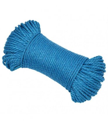 vidaXL Work Rope Blue 6 mm 250 m Polypropylene