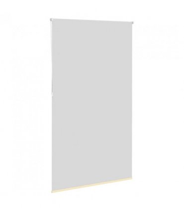 vidaXL Roller Blind Blackout Beige 120x210 cm Fabric Width 116.6 cm Polyester