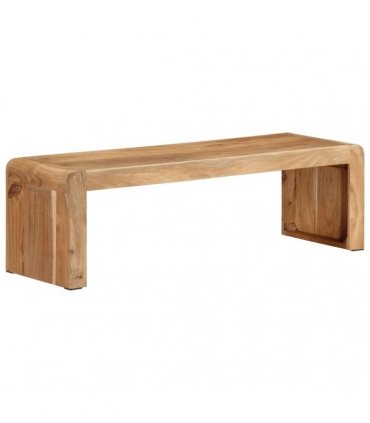 vidaXL TV Stand 110x33x33 cm Solid Wood Acacia
