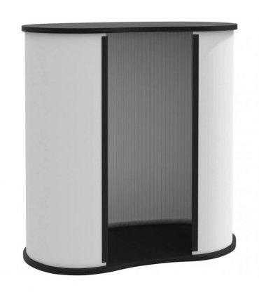 vidaXL Trade Show Counter Foldable 90x48x93 cm Engineered Wood