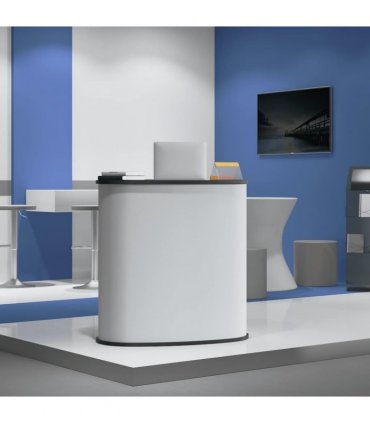 vidaXL Trade Show Counter Foldable 90x48x93 cm Engineered Wood