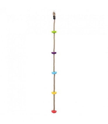 vidaXL Climbing Rope Multicolour 10.5 x 10.5 x 201 cm Polyester