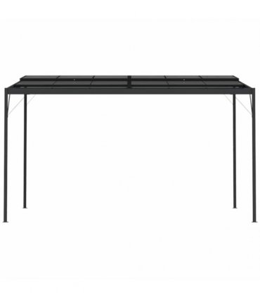 vidaXL Gazebo with Roof Anthracite 4x3x2.5 m Aluminium and Steel
