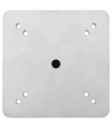 vidaXL In-Ground Parasol Base Silver 16x16x39.5 cm Steel
