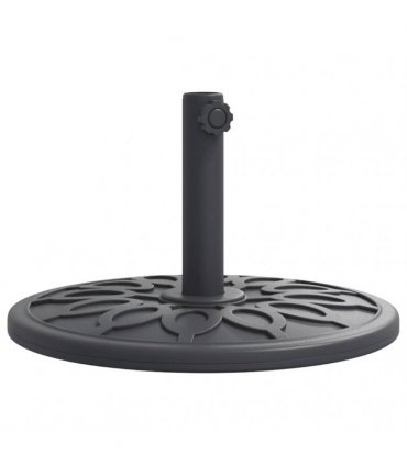 vidaXL Parasol Base for Ø38 / 48 mm Poles 12 kg Round
