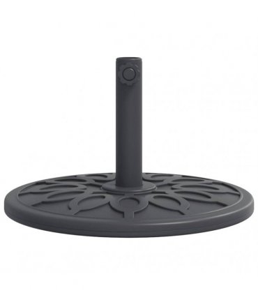 vidaXL Parasol Base for Ø38 / 48 mm Poles 12 kg Round