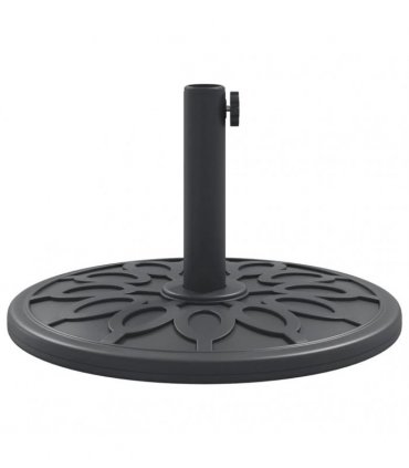 vidaXL Parasol Base for Ø38 / 48 mm Poles 12 kg Round