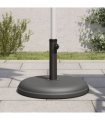 vidaXL Parasol Base for Ø32/35/38 mm Poles 15 kg Round