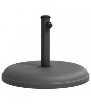 vidaXL Parasol Base for Ø32/35/38 mm Poles 15 kg Round