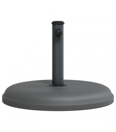 vidaXL Parasol Base for Ø32/35/38 mm Poles 15 kg Round