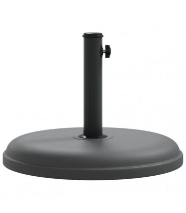 vidaXL Parasol Base for Ø32/35/38 mm Poles 15 kg Round