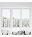 vidaXL Static Window Film Bamboo Pattern 90 x 500 cm PVC