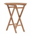 vidaXL Folding Garden Table 60x60x75 cm Solid Teak Wood