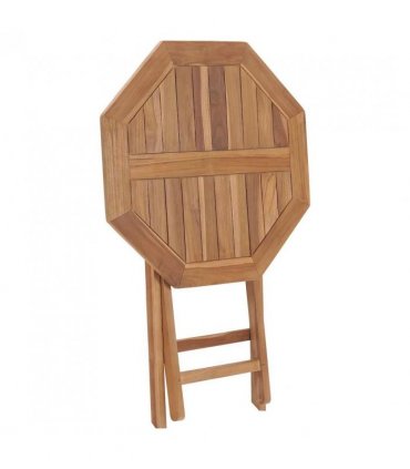 vidaXL Folding Garden Table 60x60x75 cm Solid Teak Wood