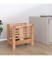 vidaXL Magazine Rack 40x26.5x38.5 cm Solid Wood Walnut