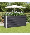 vidaXL Planter Anthracite 160 x 40 x 75 cm Steel
