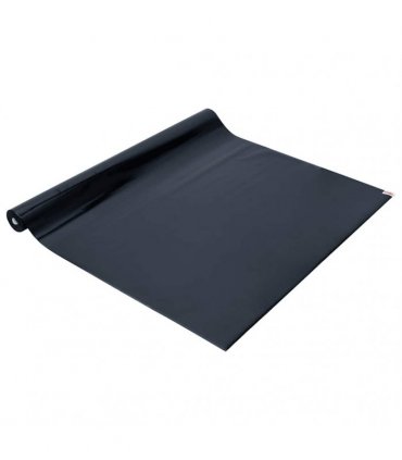 vidaXL Window Film Static Frosted Black 60x1000 cm PVC