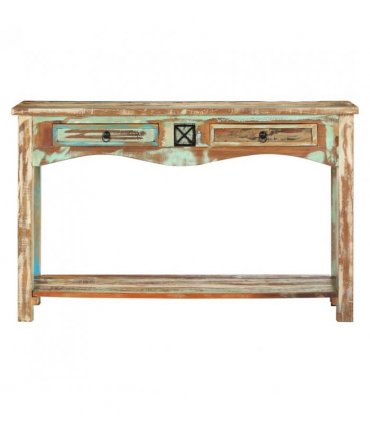 vidaXL Console Table 120x40x75 cm Solid Reclaimed Wood