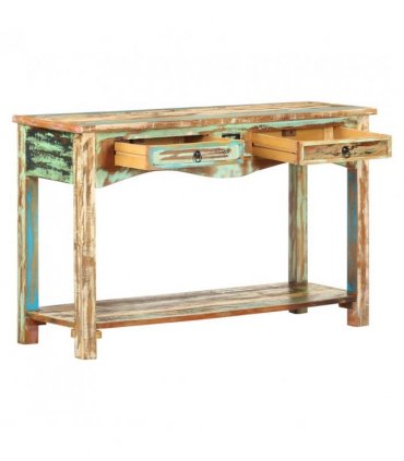 vidaXL Console Table 120x40x75 cm Solid Reclaimed Wood
