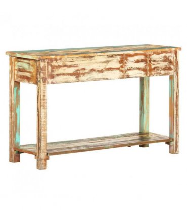 vidaXL Console Table 120x40x75 cm Solid Reclaimed Wood