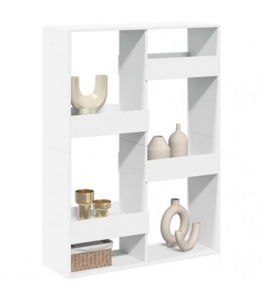 vidaXL Room Divider White 100x33x135 cm Engineered Wood