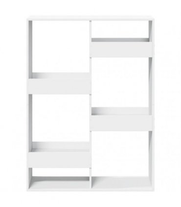 vidaXL Room Divider White 100x33x135 cm Engineered Wood