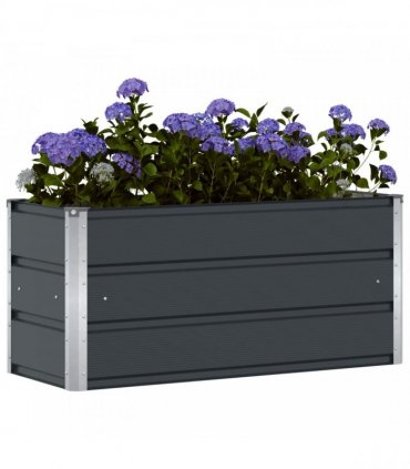 vidaXL Planter Anthracite 100 x 40 x 45 cm Steel