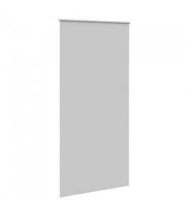 vidaXL Roller Blind Blackout Light Grey 95x230 cm Fabric Width 90.7 cm Polyester