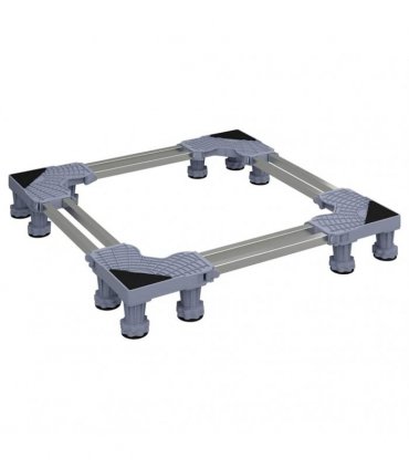 vidaXL Washing Machine Base Grey 67 x 67 x 12 cm Stainless Steel