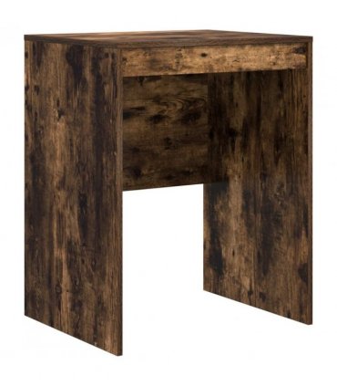 vidaXL Desk with Drawer with Shelf with Storage 2 pcs Smoked Oak