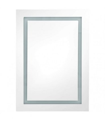 vidaXL LED Bathroom Mirror Cabinet 50x13x70 cm