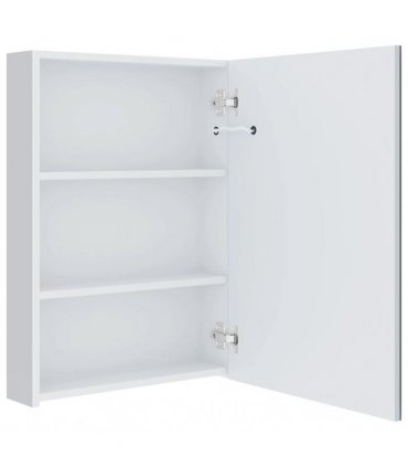 vidaXL LED Bathroom Mirror Cabinet 50x13x70 cm