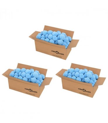 vidaXL Anti Bacteria Pool Filter Balls Blue 2100 g Polyethylene