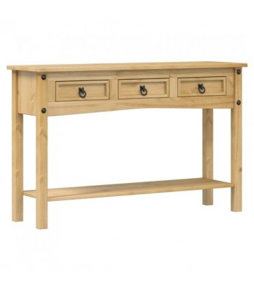 vidaXL Console Table "Corona" 114x34.5x73 cm Solid Wood Pine