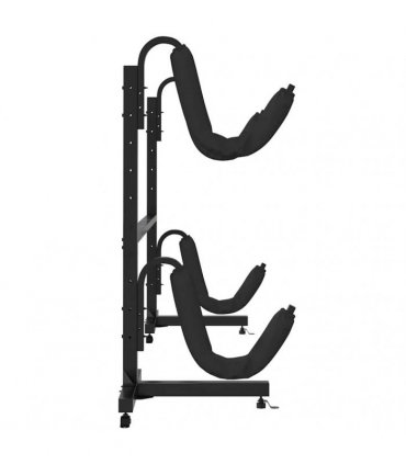 vidaXL Kayak Storage Rack for 2 Kayak 250x57x127.5 cm Steel