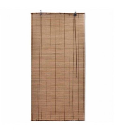vidaXL Bamboo Roller Blinds 2 pcs 80 x 160 cm Brown