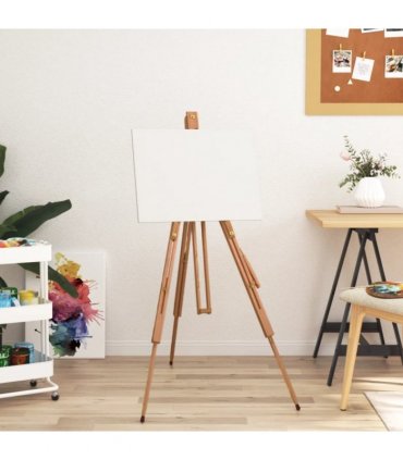 vidaXL Easel Stand 100x104x172 cm Solid Beech Wood