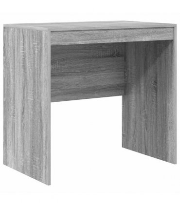 vidaXL Desk with Drawer with Shelf with Storage 2 pcs Grey Sonoma