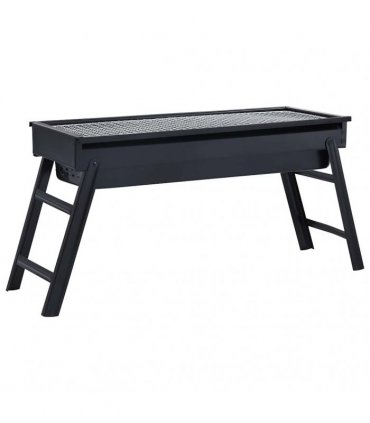 vidaXL Portable Camping BBQ Grill 60x22.5x33 cm
