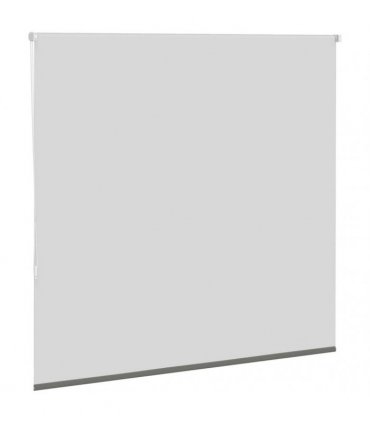 vidaXL Roller Blind Blackout Grey 165x150 cm Fabric Width 161.6 cm Polyester