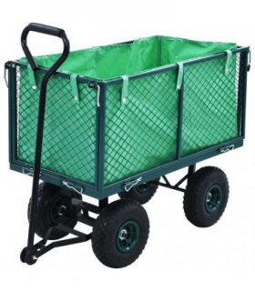 vidaXL Garden Hand Trolley Green 350 kg