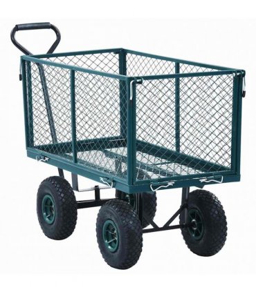 vidaXL Garden Hand Trolley Green 350 kg