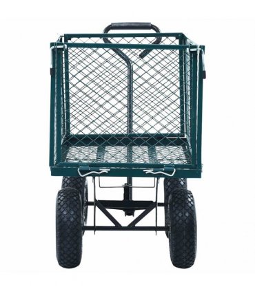 vidaXL Garden Hand Trolley Green 350 kg