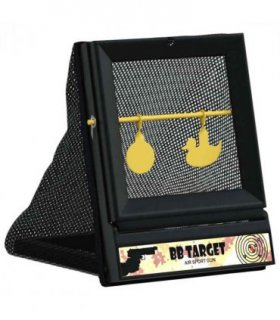 vidaXL Airsoft Target Black 19 x 26 x 25 cm Plastic