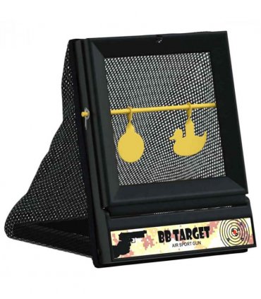 vidaXL Airsoft Target Black 19 x 26 x 25 cm Plastic
