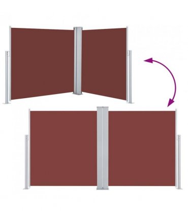 vidaXL Side Awning | Brown