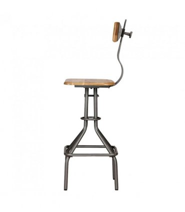 vidaXL Bar Chairs 2 pcs Solid Reclaimed Teak Wood