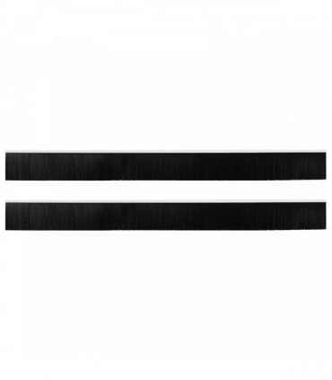 vidaXL Self-adhesive Door Brush Seals 2 pcs White 100 cm